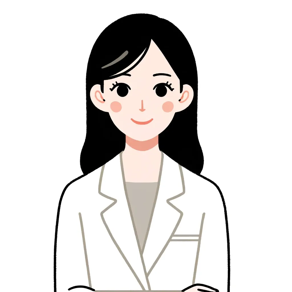 高杉亜里紗医師のイラスト